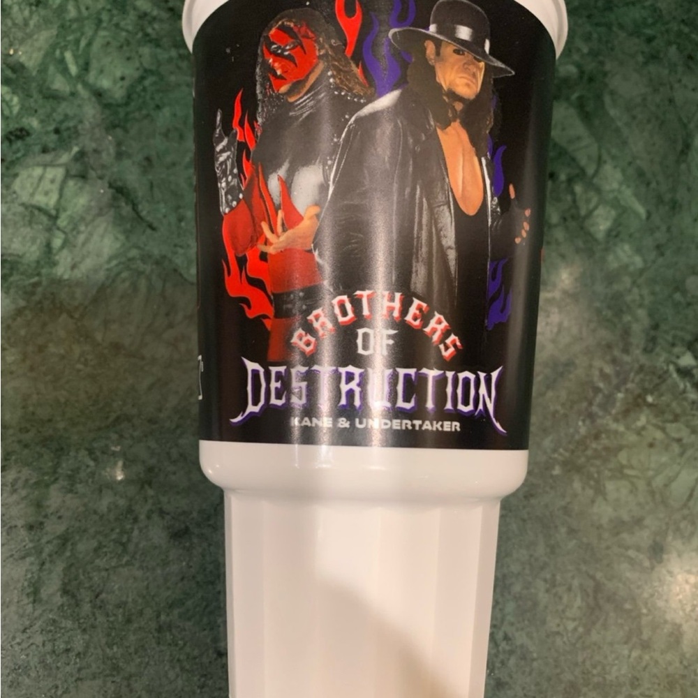 WWE Bojangles Cup Set of 4.